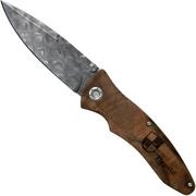 Böker Tirpitz Damast Wood Limited Edition 110192DAM pocket knife