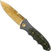 Böker Leopard-Damascus III Gold 42 110229DAM Limited Edition couteau de poche