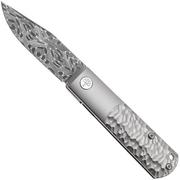 Böker BRLW 110673DAM, Meteorite Damast, Silver Titanium Taschenmesser