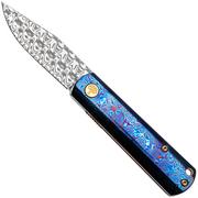 Bild für Böker Manufaktur Solingen BRLW Fulldress Damast 110675DAM, Damasteel Nidhogg Damascus, Mokuti, Taschenmesser, Limited Edition