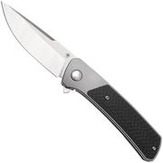 Afbeelding voor Böker Manufaktur Solingen Super Conductor 110901 Two-Tone MagnaCut, Titanium & Carbonfiber Inlay, zakmes