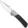 Afbeelding voor Böker Manufaktur Solingen Super Conductor 110901 Two-Tone MagnaCut, Titanium & Carbonfiber Inlay, zakmes