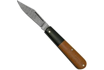 Böker Barlow Integral Brown Burlap Micarta, Damast 110943DAM coltello da tasca