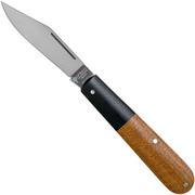 Böker Barlow Integral Brown Burlap Micarta 110943 pocket knife