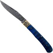 Böker Trapper Uno Annual 2021 Damascus 1132021DAM Limited Edition pocket knife