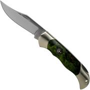  Böker Boy Scout Curly Birch Green 118118, couteau de poche
