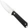 Afbeelding voor Böker Manufaktur Solingen Kiboku 120516 Satin RWL-34, Richlite Black Rock Pattern, vaststaand mes, Lucas Burnley design