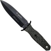 Böker Applegate 4.5 All Black 121644 dagger, Bill Harsey design