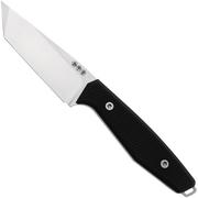 Böker Daily Knives AK1 American Tanto 129504, Black G10 fixed knife, Alex Kremer design