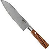 Afbeelding voor Böker Damast Olive 17,2 cm santoku, 130437DAM