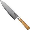 Böker Damast Olive 15.5 cm small chef's knife, 130439DAM