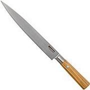 Böker Damast Olive 23 cm Fleischmesser - 130445DAM