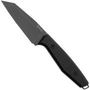 Boker Daily Knives AK1, 130502 Black Reverse Tanto Black G10, vaststaand mes