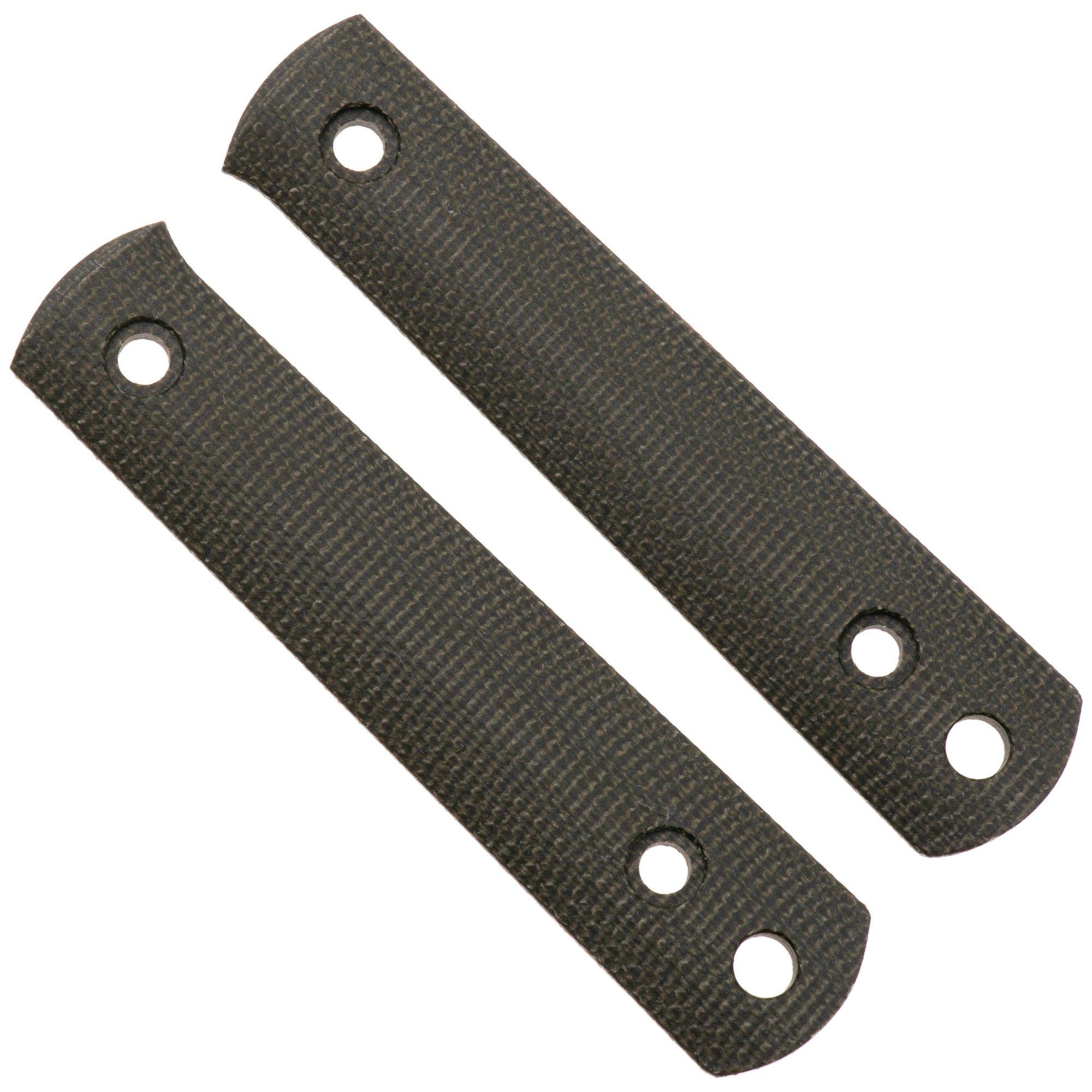 Böker BFF Packlite Handle Scales 190680 Green Micarta Smooth, cachas