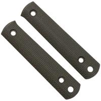 Afbeelding voor Böker BFF Packlite Handle Scales 190680 Green Micarta Smooth, greepschalen 