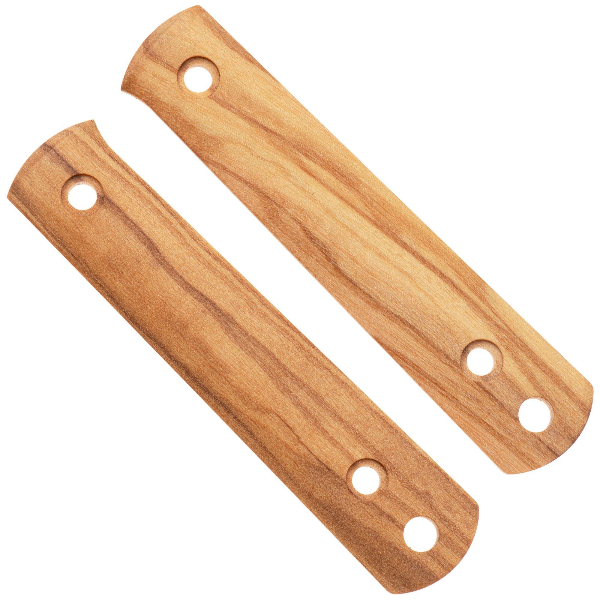 Böker BFF Packlite Handle Scales 190698 Olive Wood, cachas