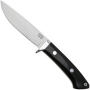 Bark River Wilderness 5 CPM Cru-Wear, Black Canvas Micarta, fixed knife