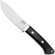 Image for Bark River Classic Semi Skinner BR-02-182-021 CPM MagnaCut, Black Linen Micarta, bushcraft knife