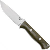 Bild für Bark River Bravo 1 CPM 3V, Green Canvas Micarta, feststehendes Messer