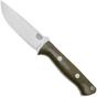 Image for Bark River Bravo 1 CPM 3V, Green Canvas Micarta, fixed knife