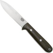 Bark River Kephart 4“ CPM 3V Green Canvas Micarta, bushcraft knife