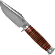 Bark River Trailmate 2 CPM154 Stacked Leather coltello da caccia