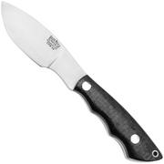 Bark River Mini Canadian CPM 3V Black Carbon Fiber, faca fixa