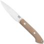 Image for Bark River Bird & Trout CPM 154, Antique Bone Linen Micarta, hunting knife