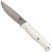 Bark River Ultra-Lite Bushcrafter CPM 3V, Camel Bone couteau de bushcraft