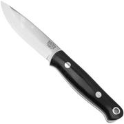 Bark River Bushcrafter 1 LT, CPM 3V Black Canvas Micarta, Bushcraft Messer