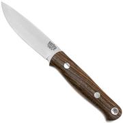 Bark River Bushcrafter 1 LT, CPM 3V Bocote Wood, bushcraftmes