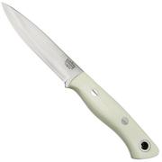 Bark River Aurora Scandi CPM 3V White G10, fixed knife