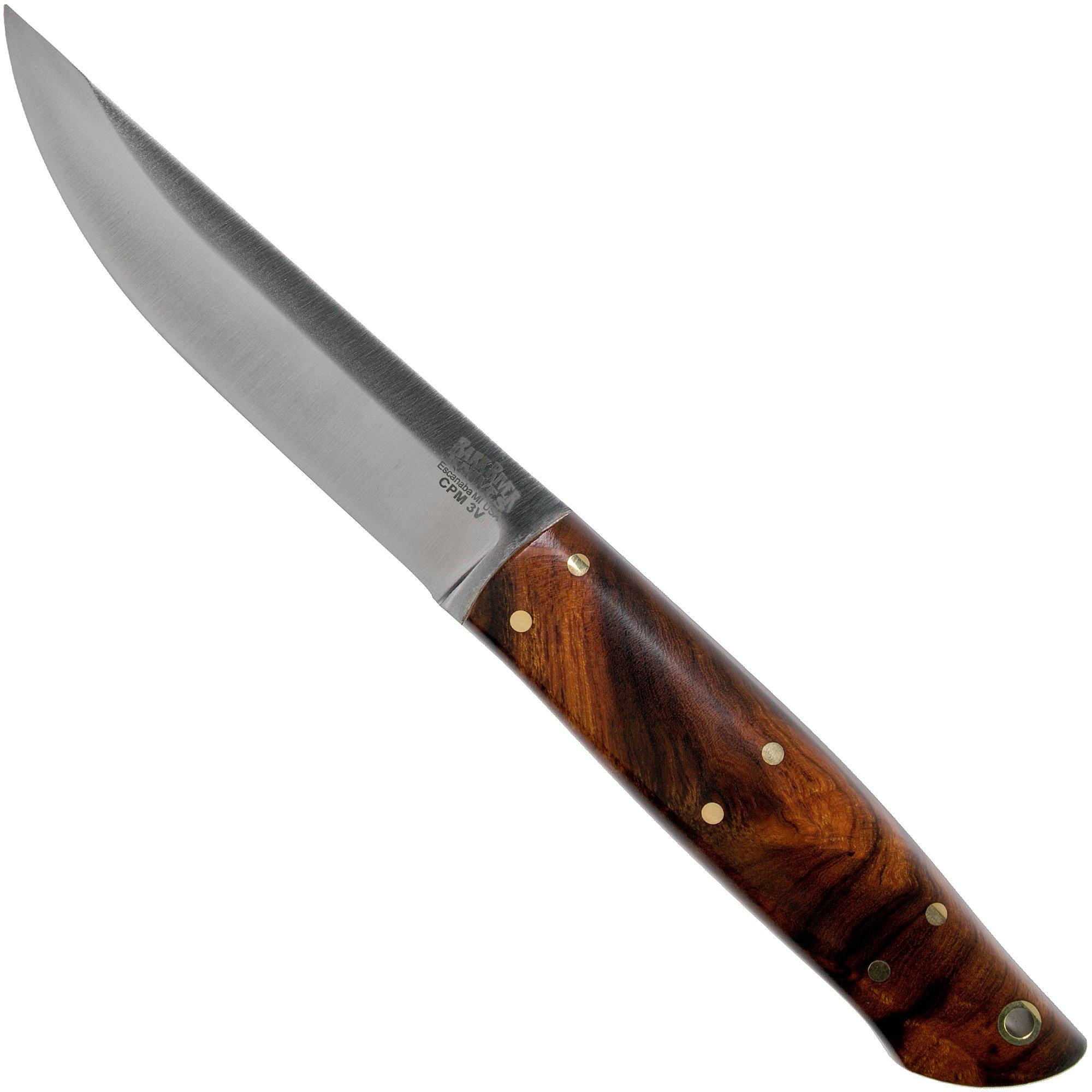 Bark River Puukko CPM 3V, Desert Ironwood puukko-knife 