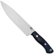 Bark River Aurora 3, 06-321BGB CPM 3V, Blue and Gold Burl, fixed knife