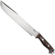 Bark River Bravo 3 CPM 3V Tan Burlap Micarta, Überlebensmesser