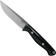 Bark River Gunny Hunter LT CPM 3V Black Canvas Micarta bushcraft knife