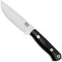 Image for Bark River Bravo Necker II CPMS45VN Black Canvas Micarta, fixed knife