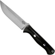 Bark River Bravo 1.2 A2 Black Canvas Micarta outdoor knife