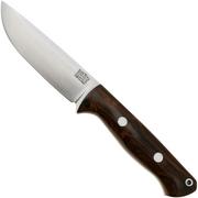 Bark River Bravo 1 Cru-Wear Rampless, Desert Ironwood, bushcraft knife