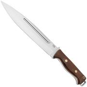 Bark River Bravo Pig Sticker CPM 154, American Walnut Brass Pins, cuchillo de caza