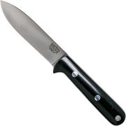 Bark River Mini Kephart CPM 3V, Black Canvas Micarta bushcraft knife