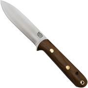 Bark River Mini Kephart CPM 3V Zirikote Brass Pins, bushcraft knife