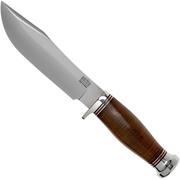 Bark River Special Hunting Knife CPM Cru-Wear, Aged Stacked Leather Jagdmesser