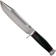 Bark River Teddy 2 A2 Black Canvas Micarta, Single Quillion outdoor knife