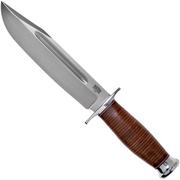Bark River Teddy 2 A2 Stacked Leather cuchillo de exterior