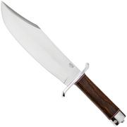 Bark River V-44 Bowie, Satin A2, Desert ironwood, Double Quillion, bowie-mes