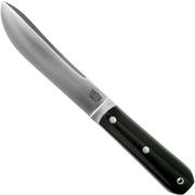 Bark River Mountain Man 5” CPM 3V, Black Canvas Micarta bushcraft knife