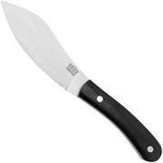 Bark River Nessmuk BR-09-141-BCM, Satin CPM Cru-Wear, Black Canvas Micarta fixed knife