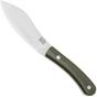 Obraz dla Nóż z głownią stałą Bark River Nessmuk BR-09-141-GCM, Satin CPM Cru-Wear, Green Canvas Micarta