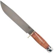 Bark River 1909 Michigan Bowie A2 Stacked Leather, Clip Point, SQ